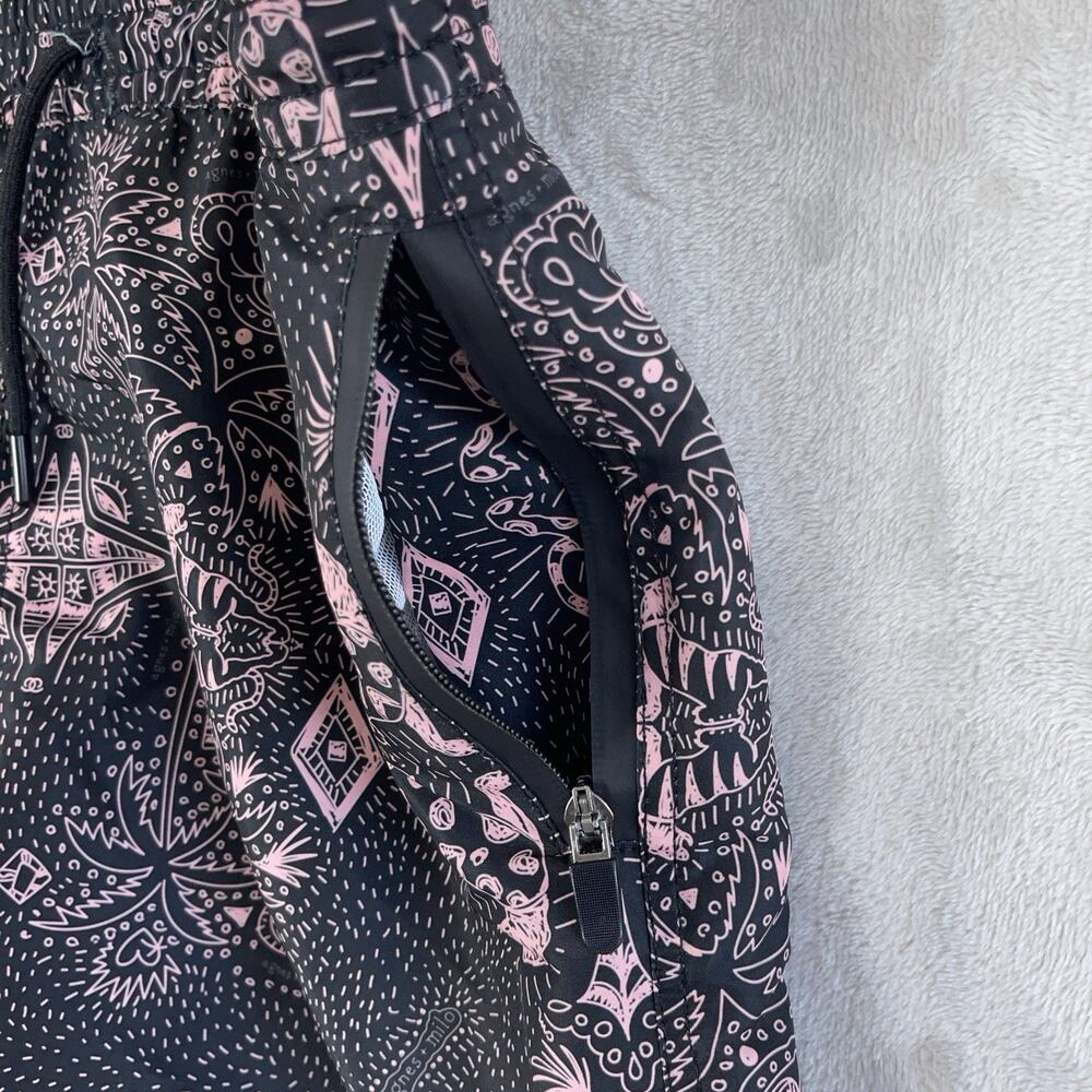 Agnes + Milo Pink Panther Mandala Enzo Swim Shorts Mens Large Euro Summer Beach - Picture 4 of 9